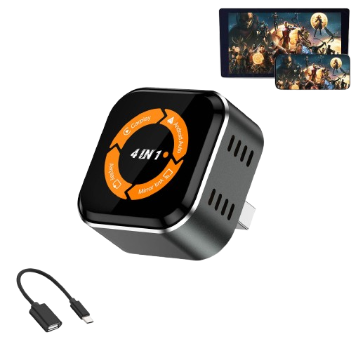 NBS One Vision wireless CarPlay and Android Auto adaptor